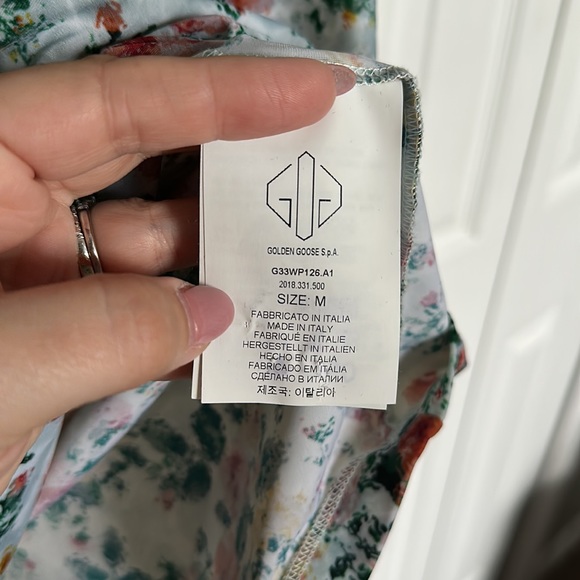 Golden Goose Floral Blouse - Size M - Picture 5 of 6